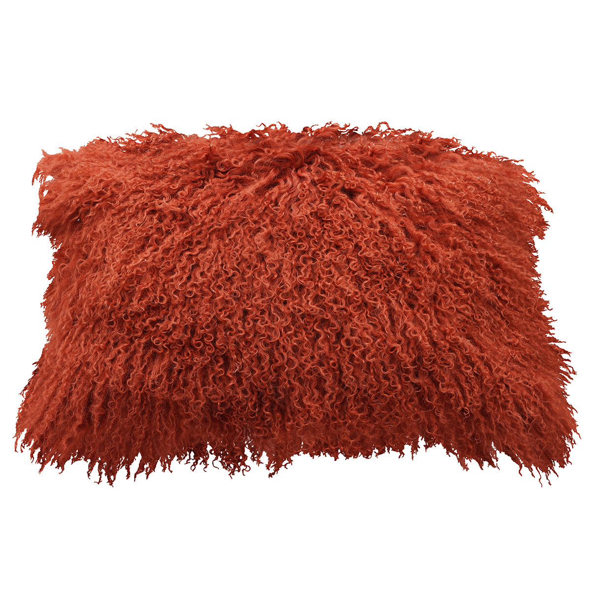 Rust Tibetan Pillow
