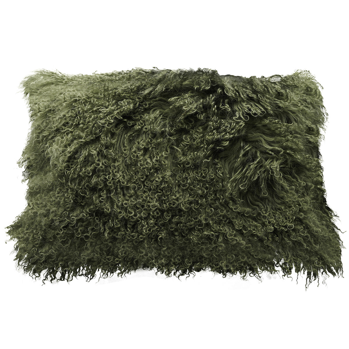 Olive Tibetan Pillow