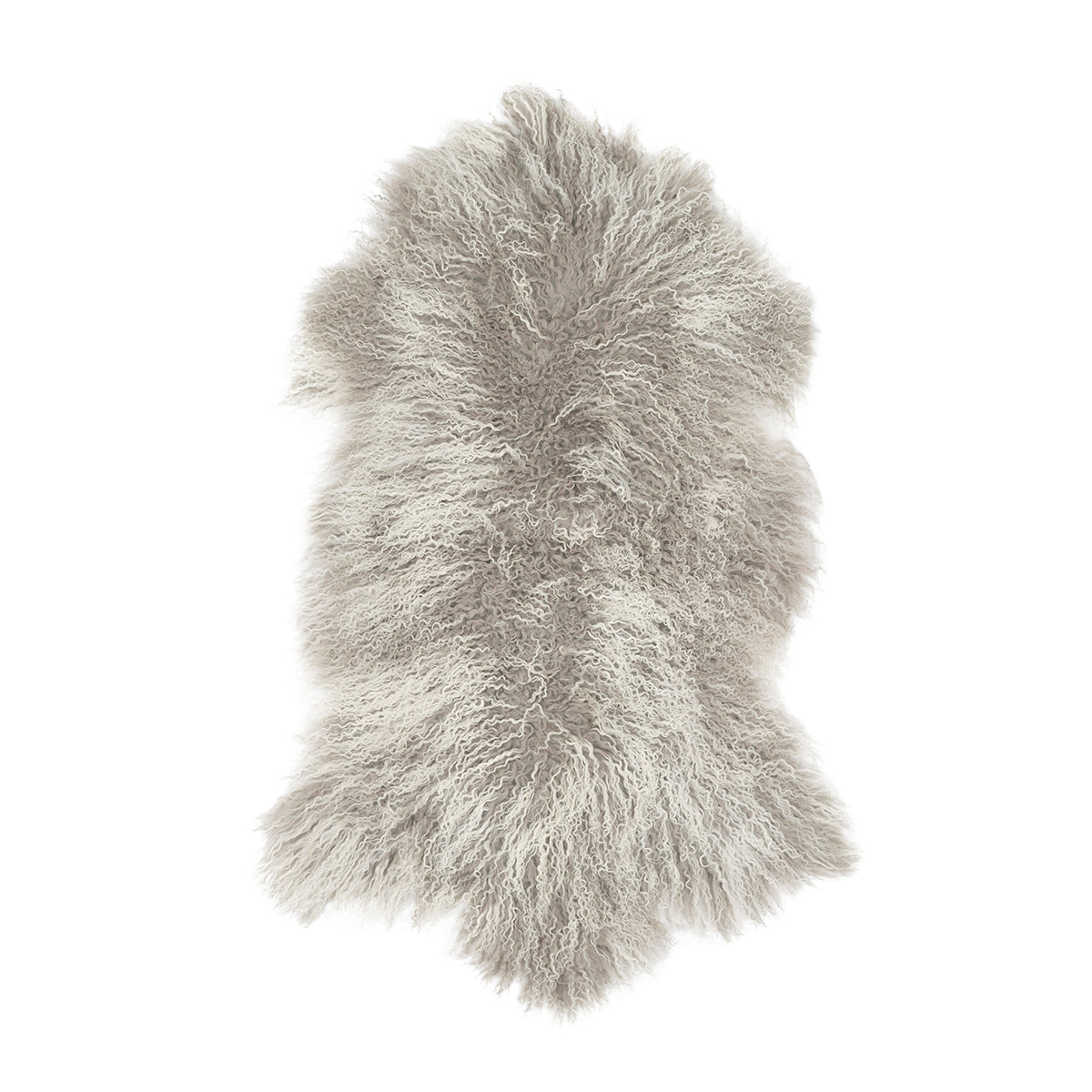 Ash Grey-Tipped Tibetan Pelt