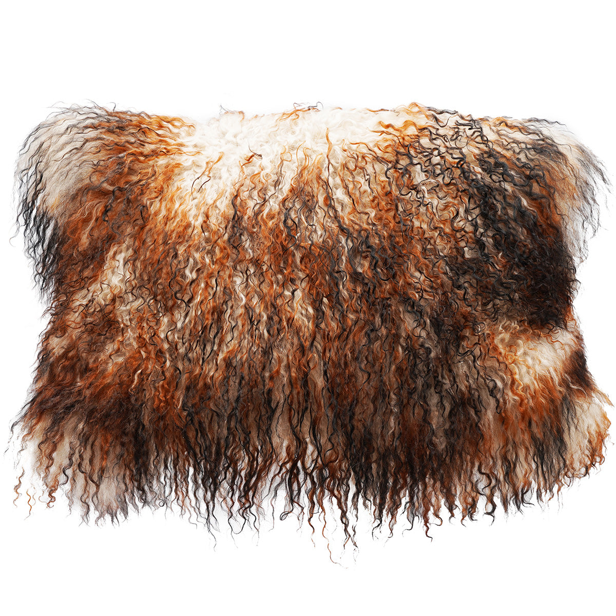 Rust-Tipped Tibetan Pillow
