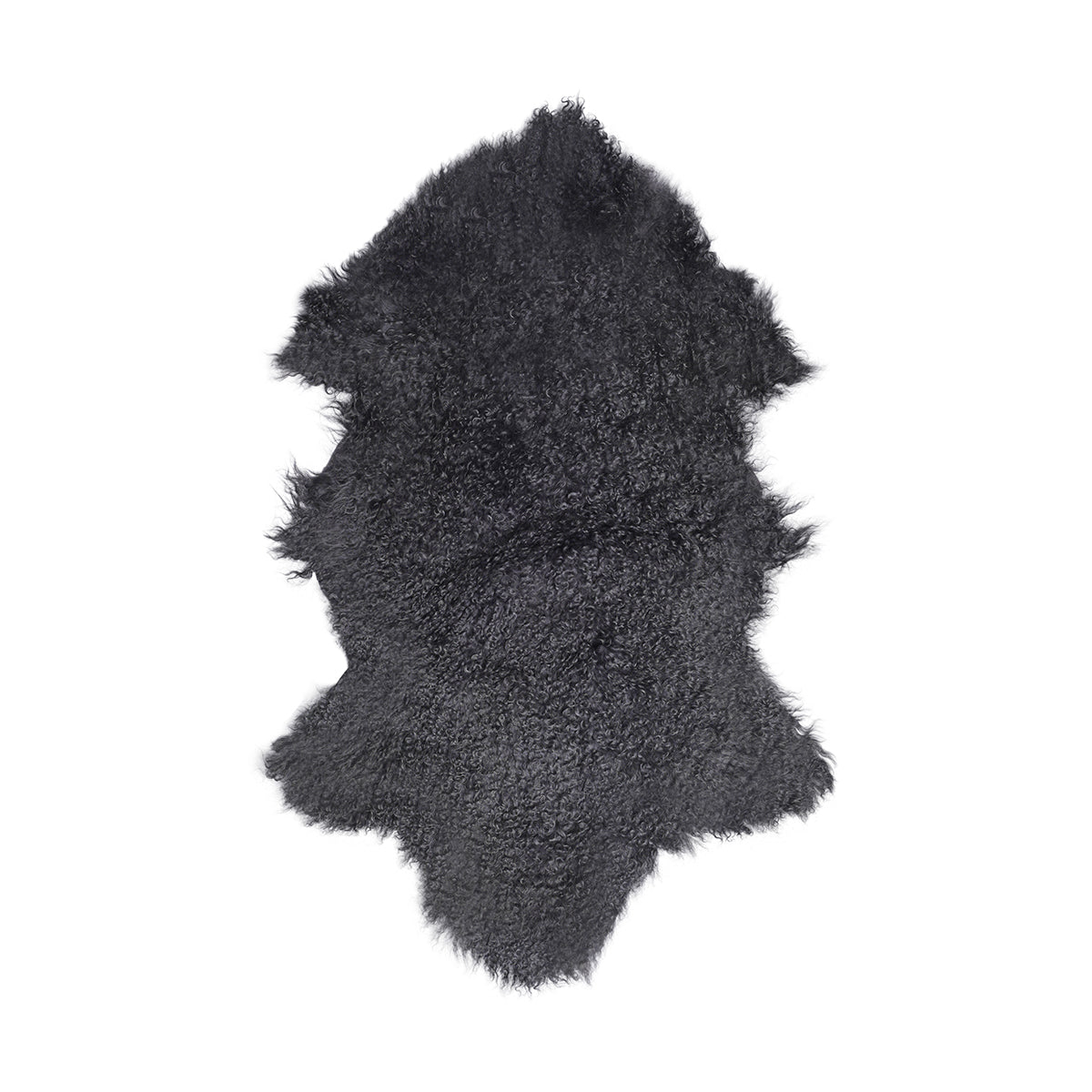 Charcoal Tibetan Pelt
