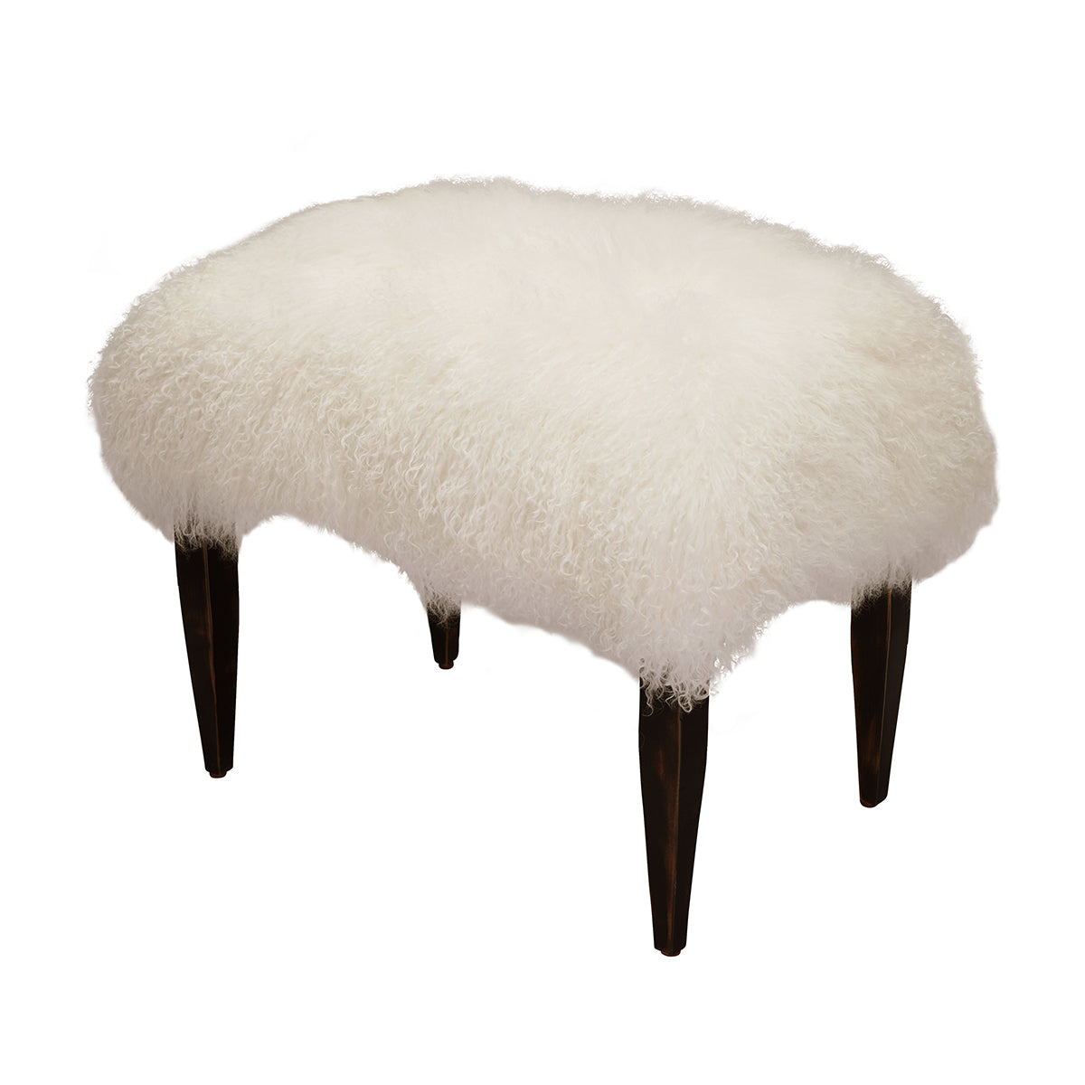 White Tibetan Bench (24")