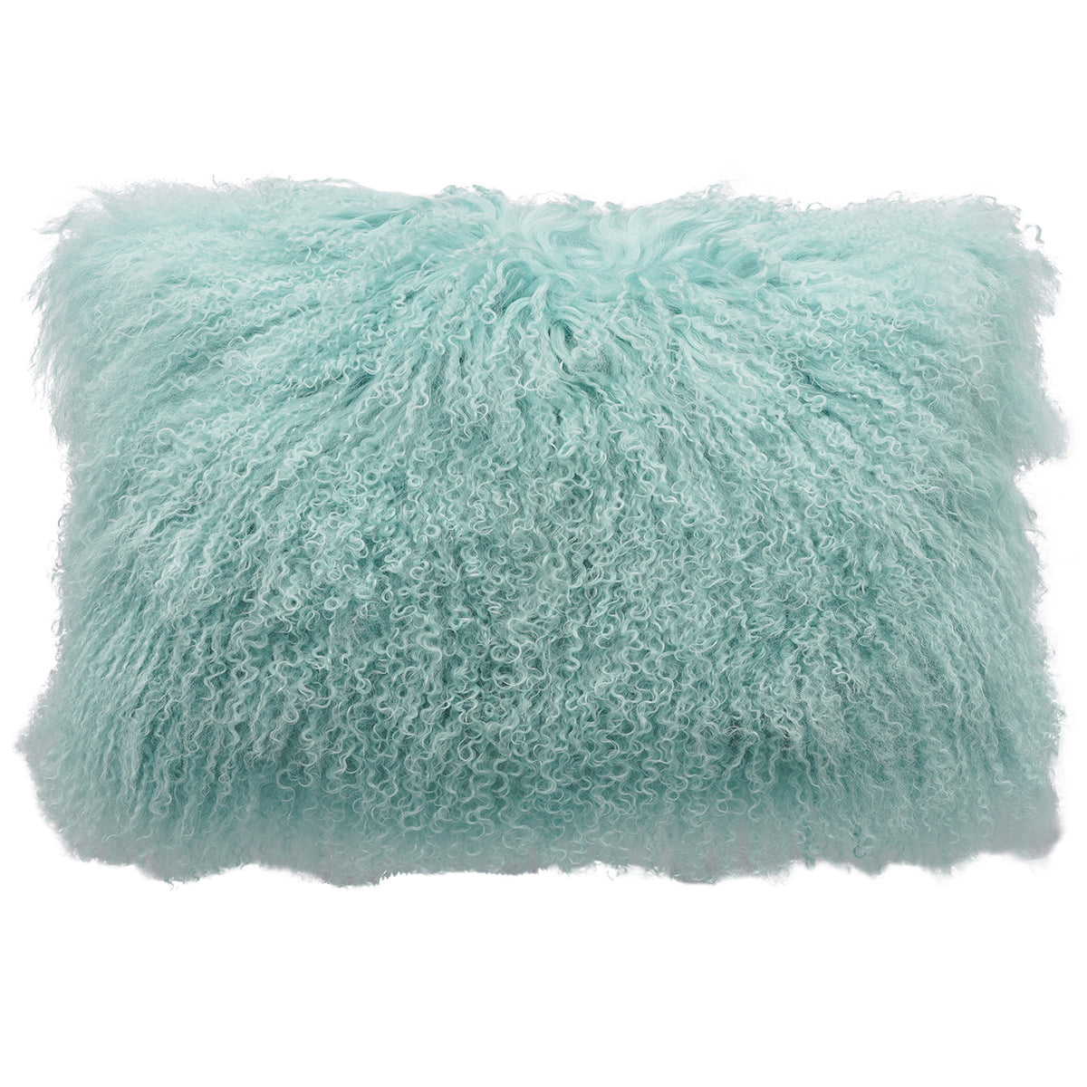 Aqua (Light Teal) Tibetan Pillow