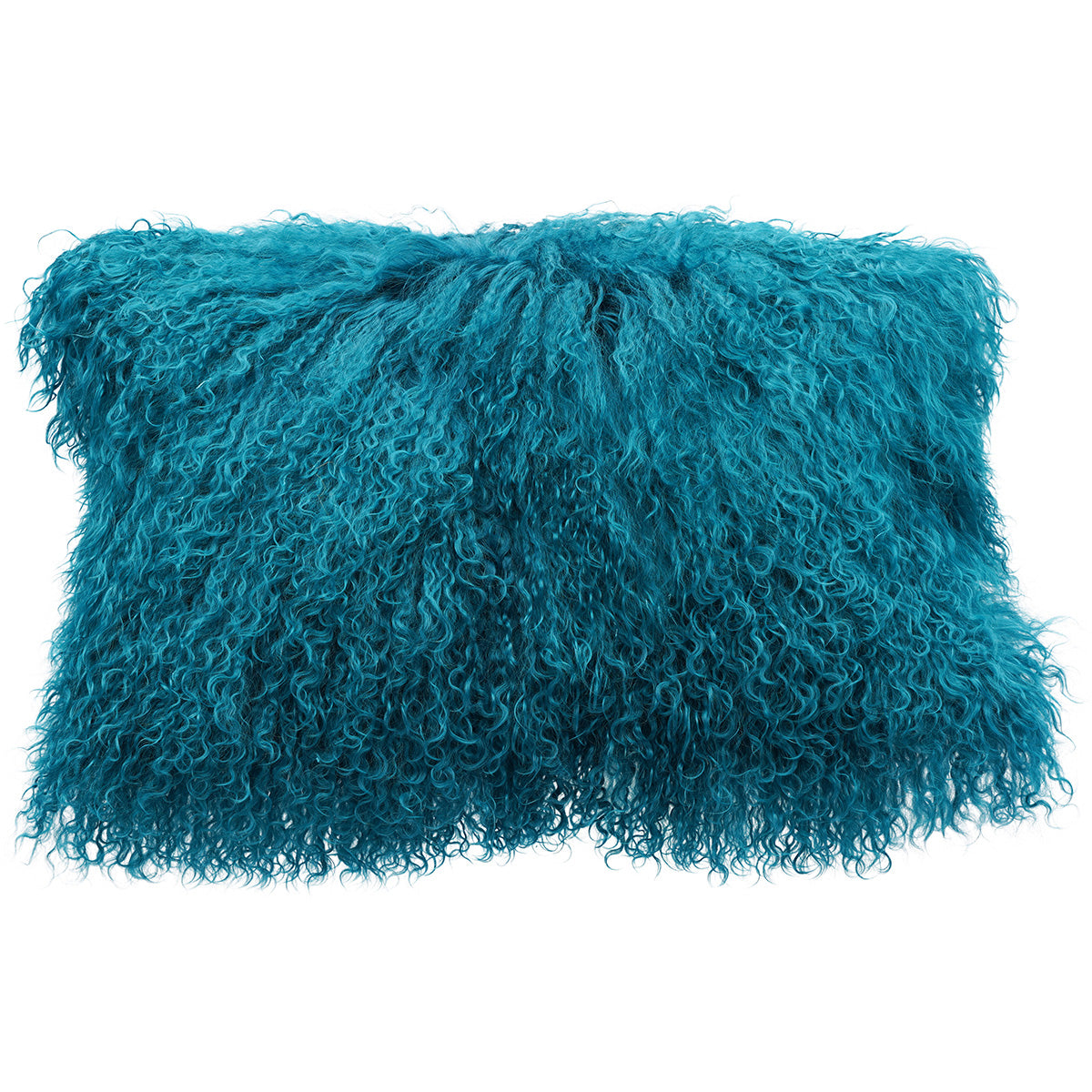 Dark Teal Tibetan Pillow