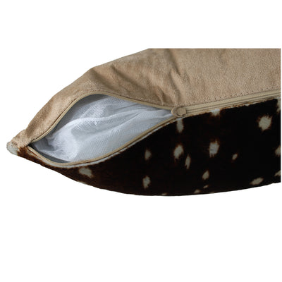 Cowhide Axis Print Square Pillow - 20" x 20"