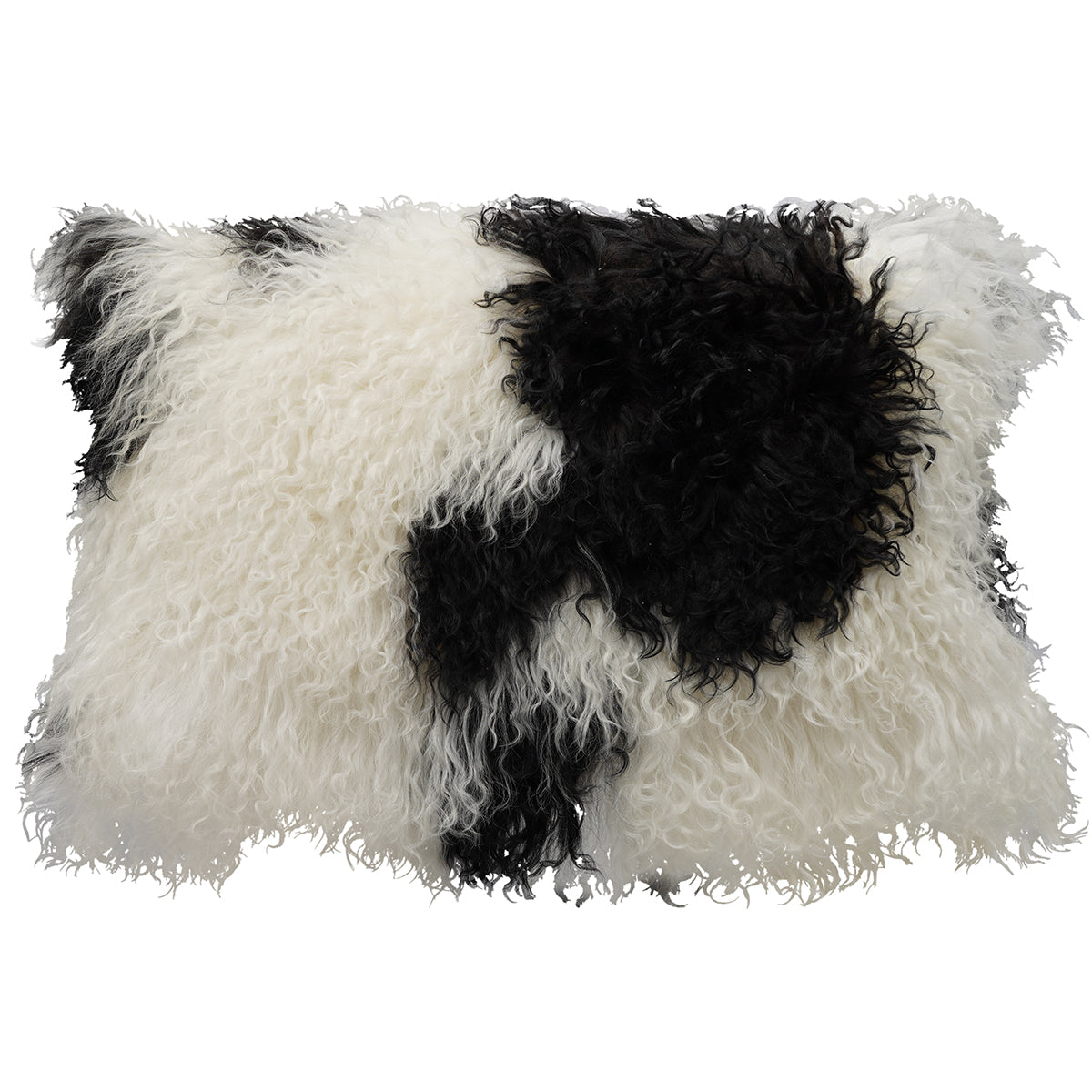Natural Black & White Tibetan Pillow