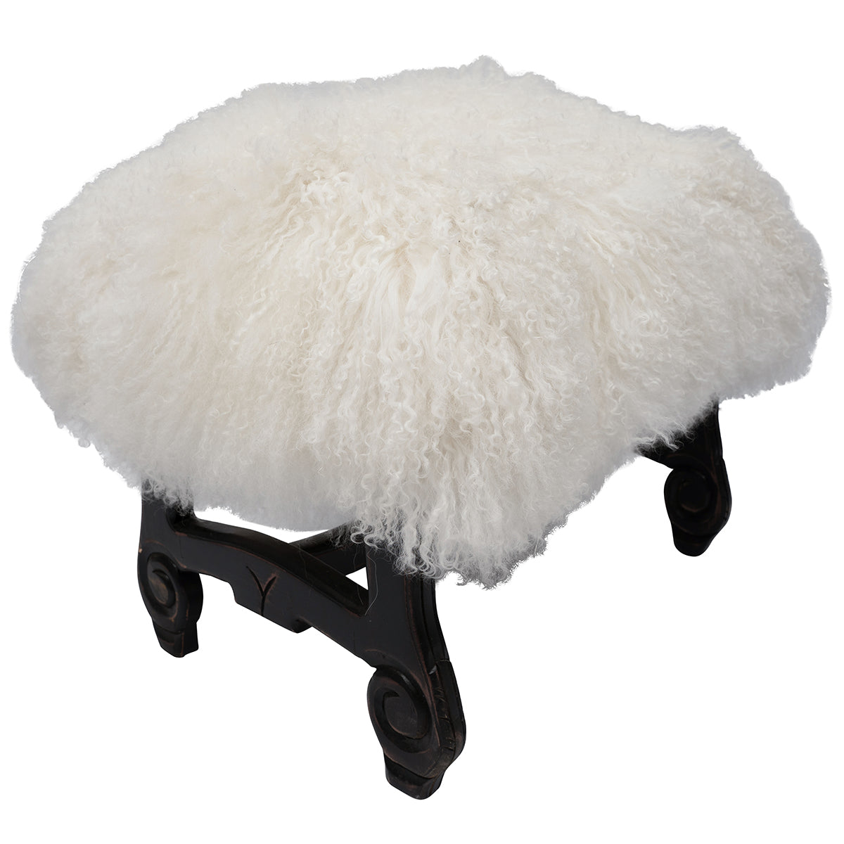 White Tibetan Bench (24")